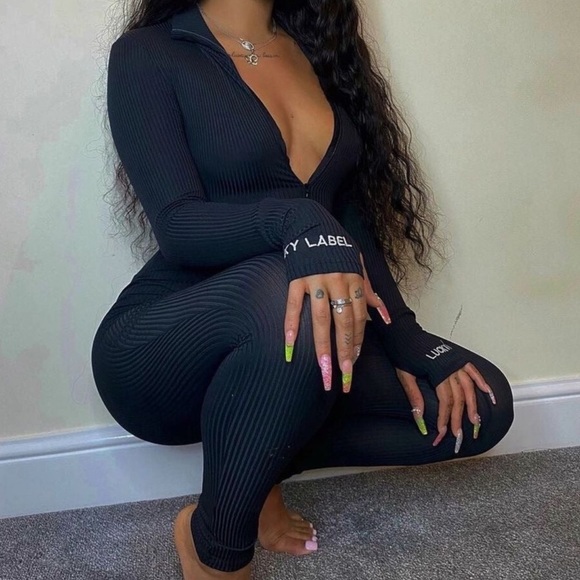 Lucky Label Jumpsuit - Picture 3 of 6